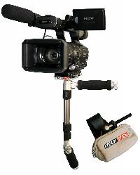 STEADYSTICK Kamerastabilisierungsystem mit Sony HDV Kamera