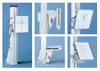 Röntgenanlage mit Rasterwandstativ BS 2000 V