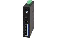 Inustrial Fast Ethernet PoE Switch mit LWL Uplink