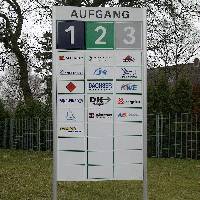 Außenwerbung Standschild